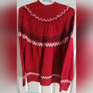 Northern Reflections farlisle sweater size small